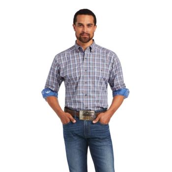 Ariat Relentless Agility Stretch Klassische Fit Shirt Blau | 5uAPfTKj