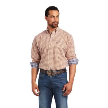 Ariat Relentless Braiding Stretch Klassische Fit Shirt Gold | zLHTTBFd