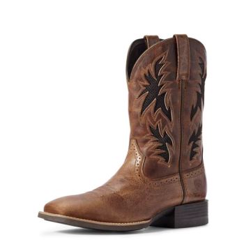 Ariat Sport Cool VentTEK Western Boot Dunkelbraun | oDZaxtZo