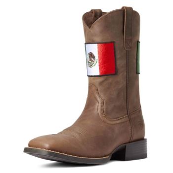 Ariat Sport Orgullo Mexicano II Western Boot Braun | 3fI1FxWa