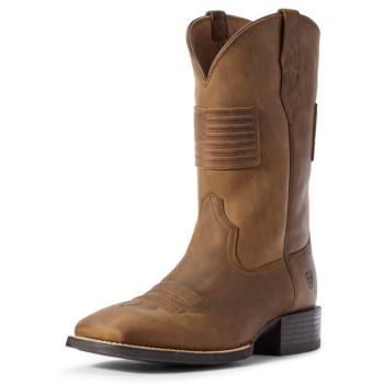 Ariat Sport Patriot II Western Boot Braun | nsyP0ZEz