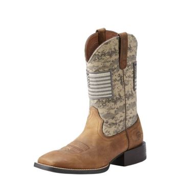 Ariat Sport Patriot Western Boot Braun | hC9Dt8w7