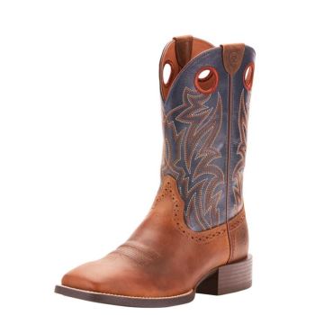 Ariat Sport Sidebet Western Boot Braun | wG1HtEJa