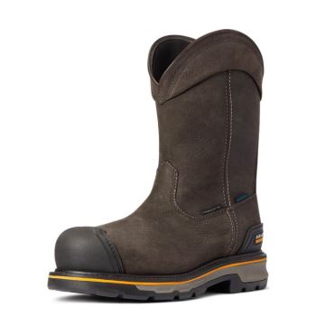 Ariat Stump Jumper Pull-On Wasserdichte Composite Kappe Arbeits Boot Kaffee | Ouq2ggpI