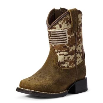 Ariat Toddler Lil' Stompers Dallas Boot Braun | sSZCYO6l