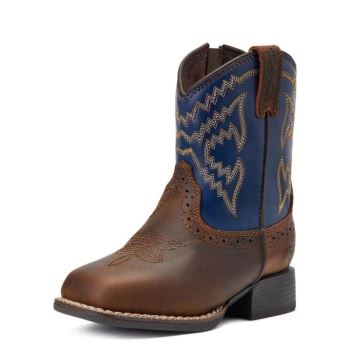 Ariat Toddler Lil' Stompers Deadwood Boot Braun | ekLhiOZ4