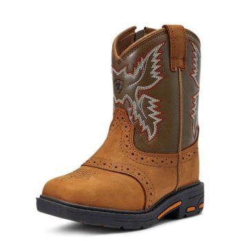 Ariat Toddler Lil' Stompers Durango Boot Braun | Hf3uvanO