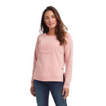 Ariat Torrey Sweatshirt Island Blush | wfDMpCYz