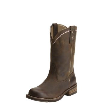 Ariat Unbridled Roper Western Boot Braun | r06Rv4ia