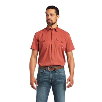 Ariat VentTEK Western Fitted Shirt Marsala | POsOdtnb