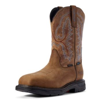 Ariat WorkHog XT Wasserdichte Carbon Kappe Arbeits Boot Braun | bFCY3re3