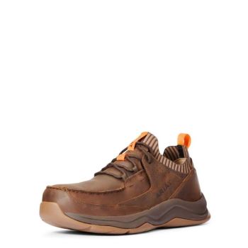 Ariat Working Mile Composite Kappe Arbeits Boot Braun | WLIpaFiq