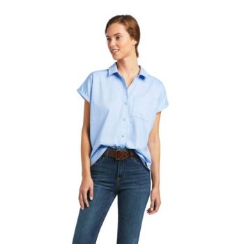 Ariat Zenith Shirt Blau | nZF0LFbb