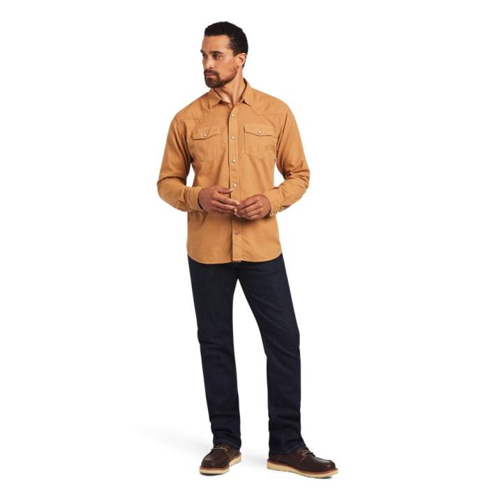 Ariat Ace Retro Fit Shirt Chipmunk | VI1NAgNN