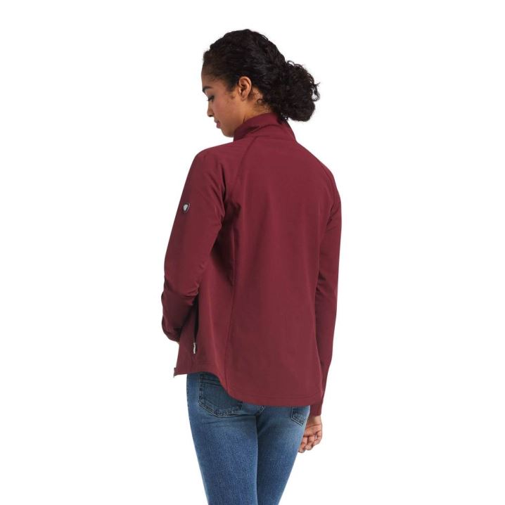 Ariat Agile Softshell Jacket Zinfandel | MTy9LHZk