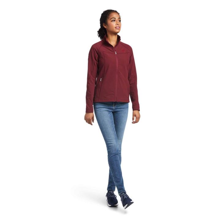 Ariat Agile Softshell Jacket Zinfandel | MTy9LHZk