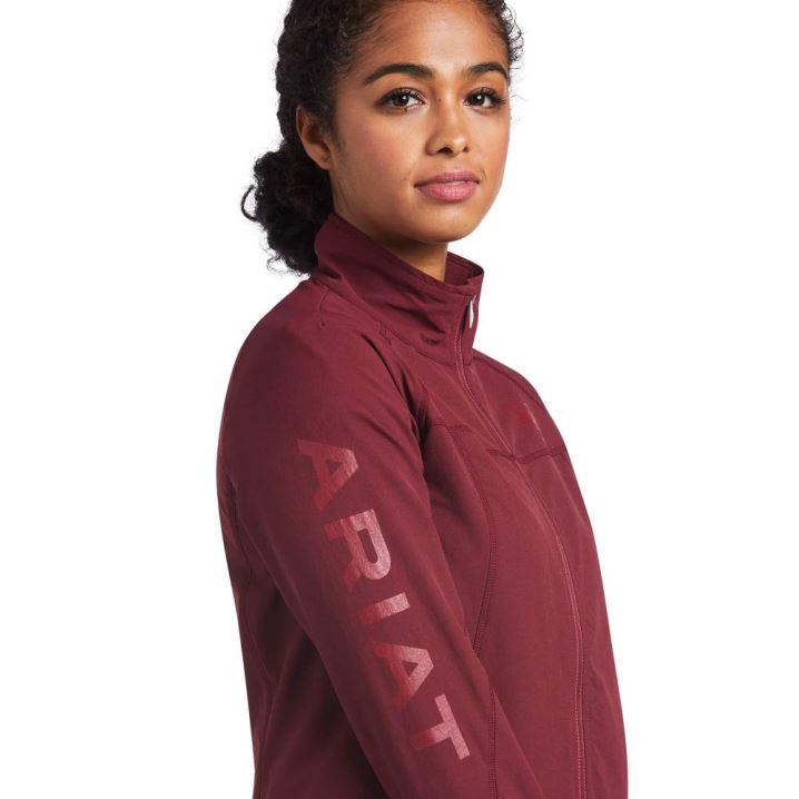 Ariat Agile Softshell Jacket Zinfandel | MTy9LHZk