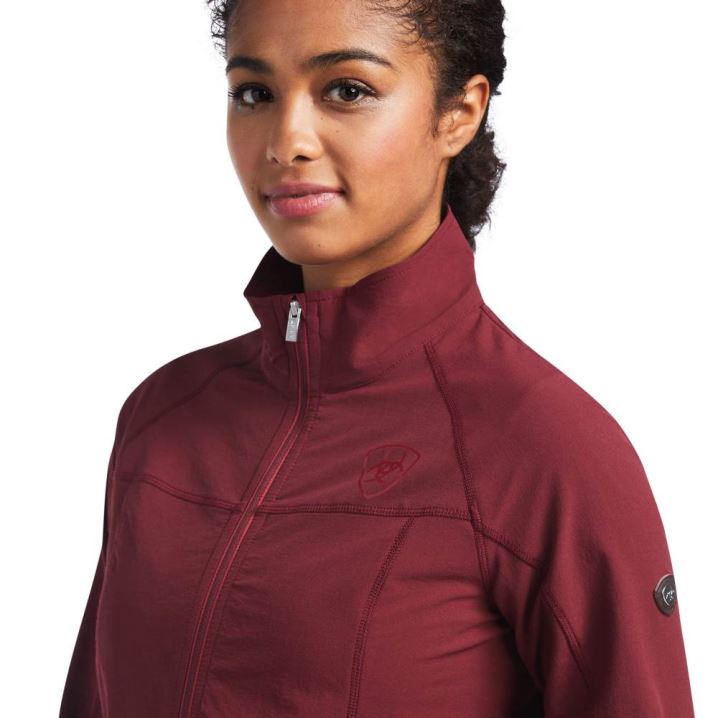 Ariat Agile Softshell Jacket Zinfandel | MTy9LHZk