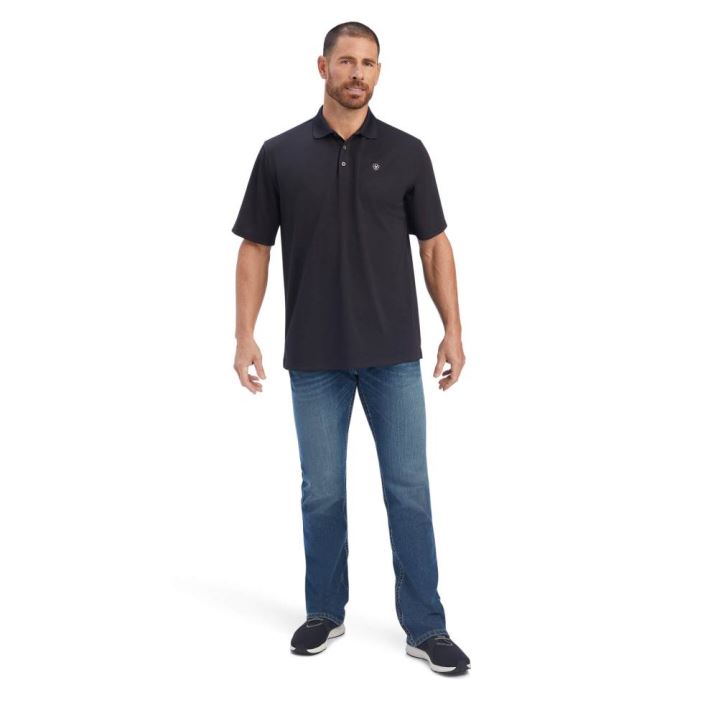 Ariat Ambition Polo Schwarz | tFVIqvLN