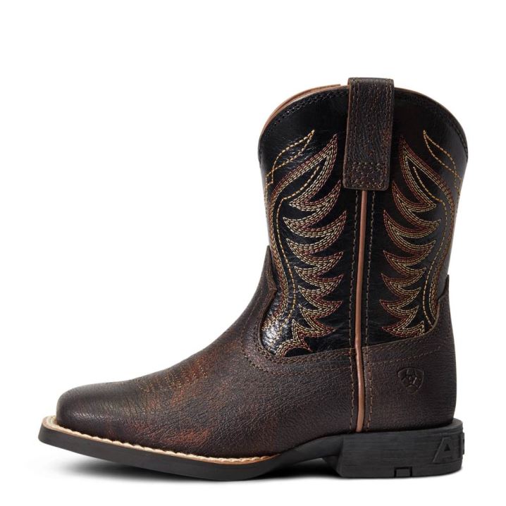 Ariat Amos Western Boot Rot Braun | jEvgchXW