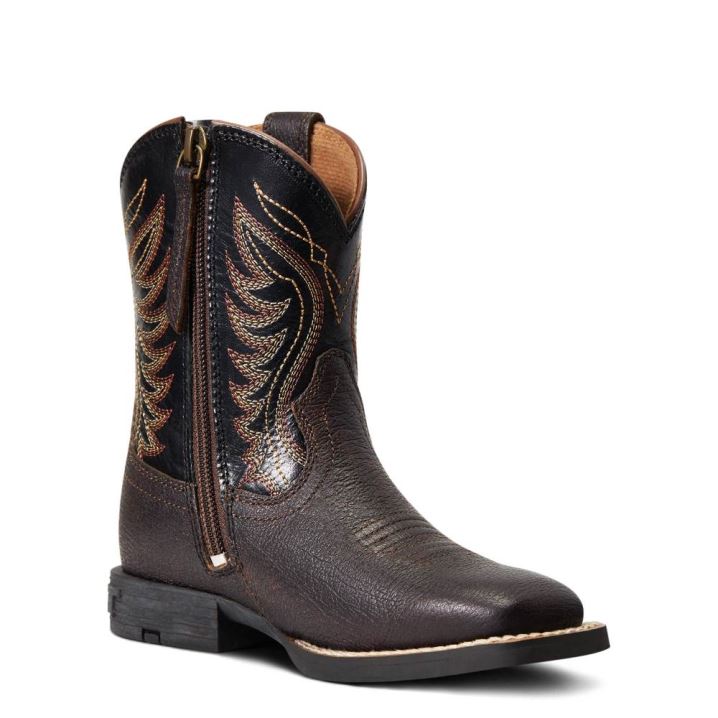 Ariat Amos Western Boot Rot Braun | jEvgchXW