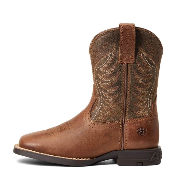 Ariat Amos Western Boot Sorrel Crunch | AwtcjAUk