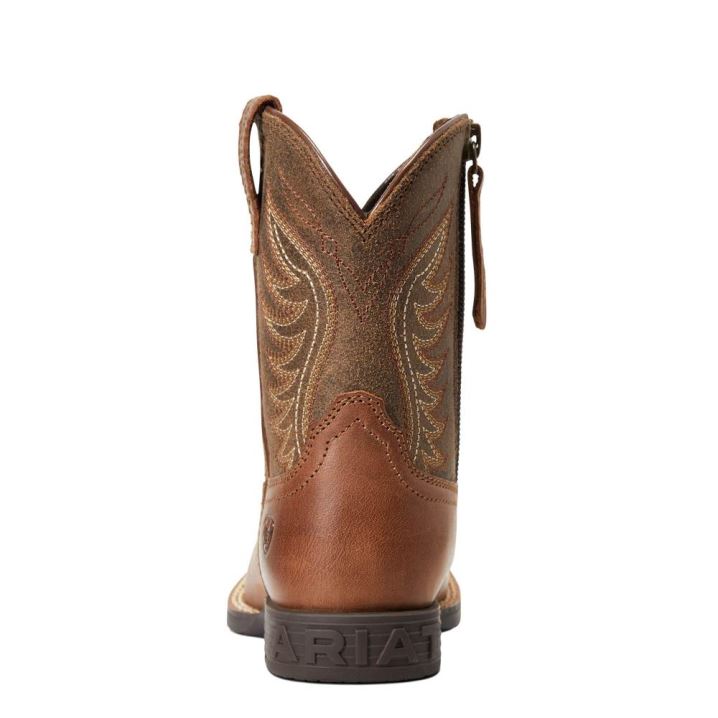 Ariat Amos Western Boot Sorrel Crunch | AwtcjAUk