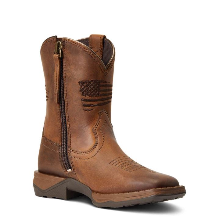 Ariat Anthem Patriot Western Boot Braun | Q1jsGXF9