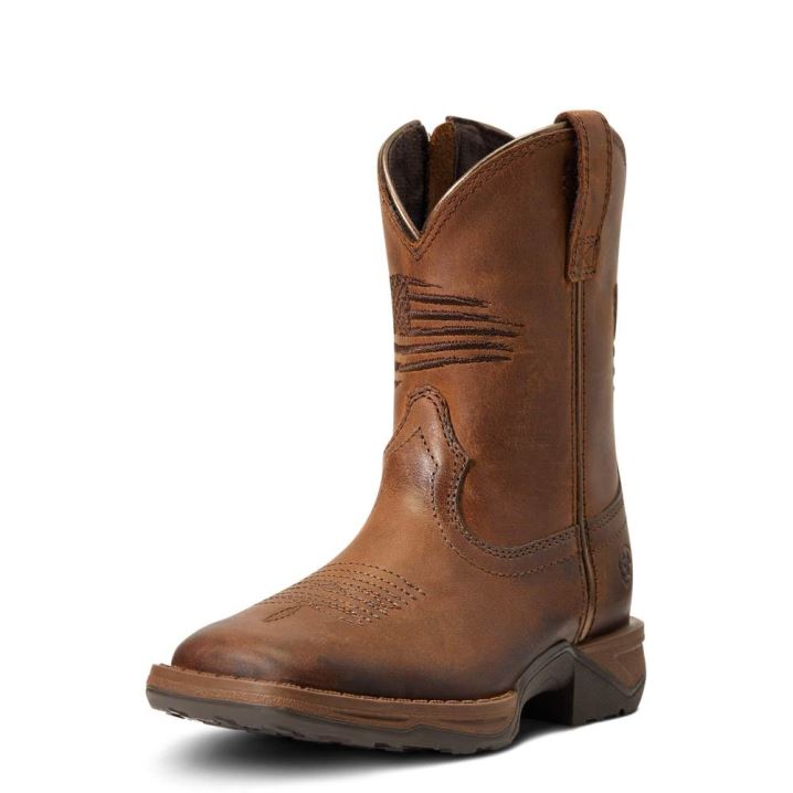 Ariat Anthem Patriot Western Boot Braun | Q1jsGXF9