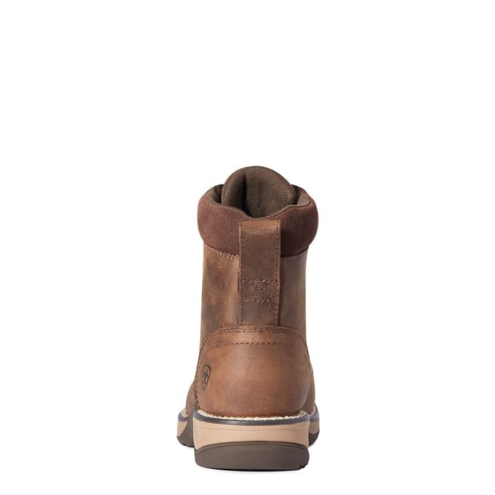 Ariat Anthem Round Kappe Lacer Boot Braun | st789DAT