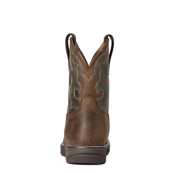 Ariat Anthem Shortie II Wasserdichte Western Boot Braun | KZZXztNk