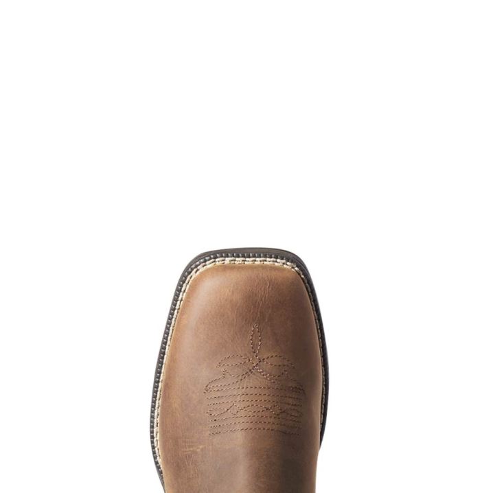 Ariat Anthem Shortie II Wasserdichte Western Boot Braun | oey9iLhF