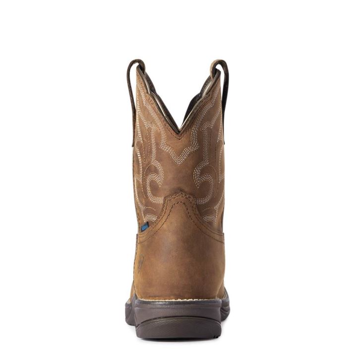 Ariat Anthem Shortie II Wasserdichte Western Boot Braun | oey9iLhF