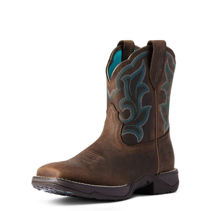 Ariat Anthem Shortie II Western Boot Braun | Oep0Jbln