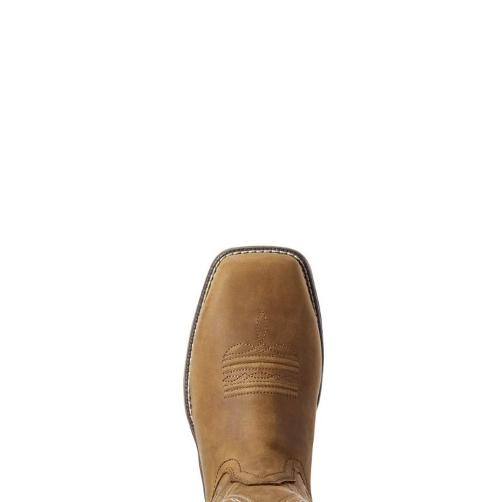 Ariat Anthem Wasserdichte Composite Kappe Arbeits Boot Braun | ERS3Ljds