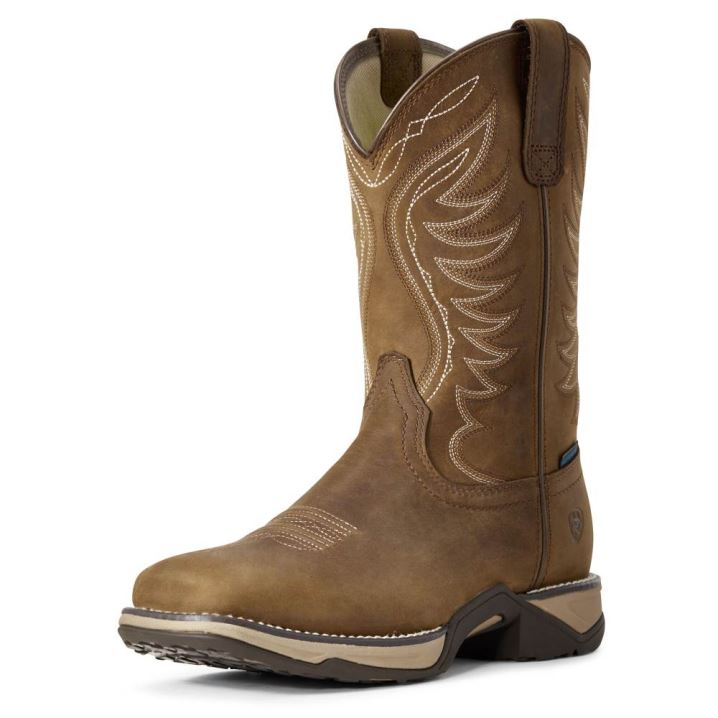 Ariat Anthem Wasserdichte Western Boot Braun | tZT8IT7k