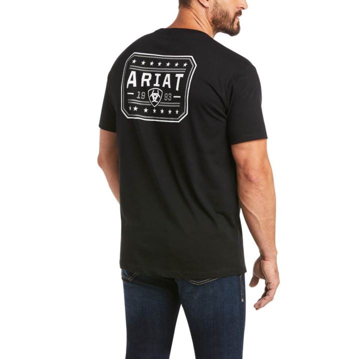 Ariat Ariat 93 Liberty T-Shirt Navy | XwtXuQsc