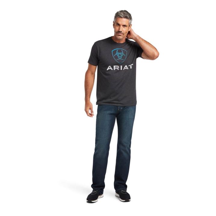 Ariat Ariat Blends T-Shirt Grau | Rj0Jb5IG