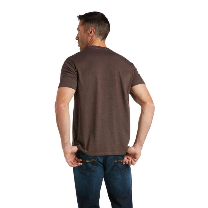 Ariat Ariat Dusk Fill T-Shirt Braun | j9DHF7Rf