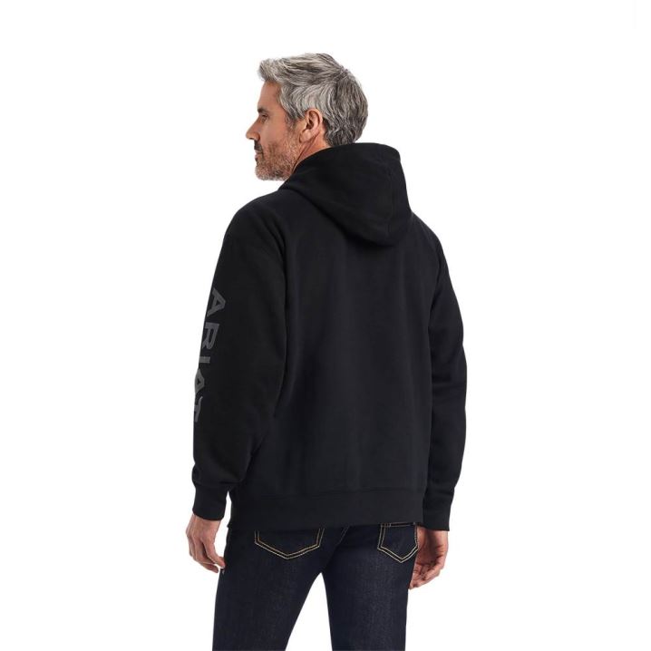 Ariat Ariat Logo Hoodie Schwarz | bf6S6UFe