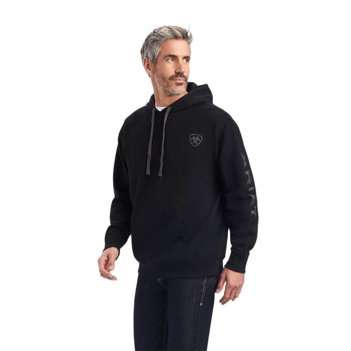 Ariat Ariat Logo Hoodie Schwarz | bf6S6UFe