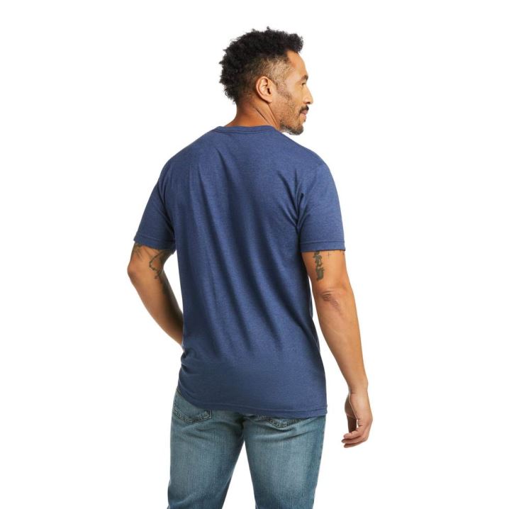 Ariat Ariat Love this Land T-Shirt Navy | dSj8eIKw