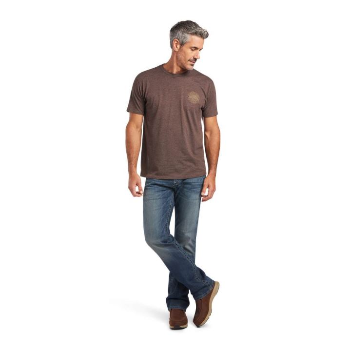 Ariat Ariat SOD T-Shirt Braun | 3iO7pdxO