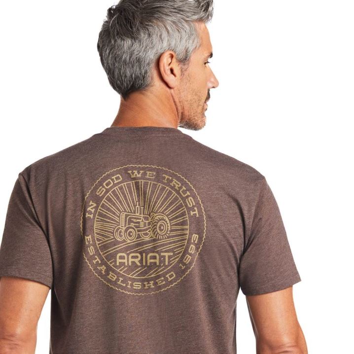 Ariat Ariat SOD T-Shirt Braun | 3iO7pdxO