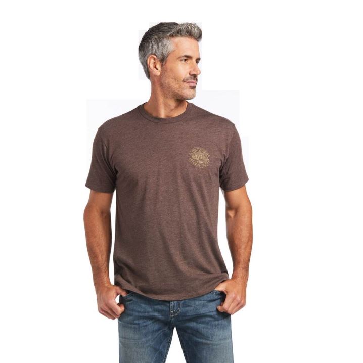 Ariat Ariat SOD T-Shirt Braun | 3iO7pdxO