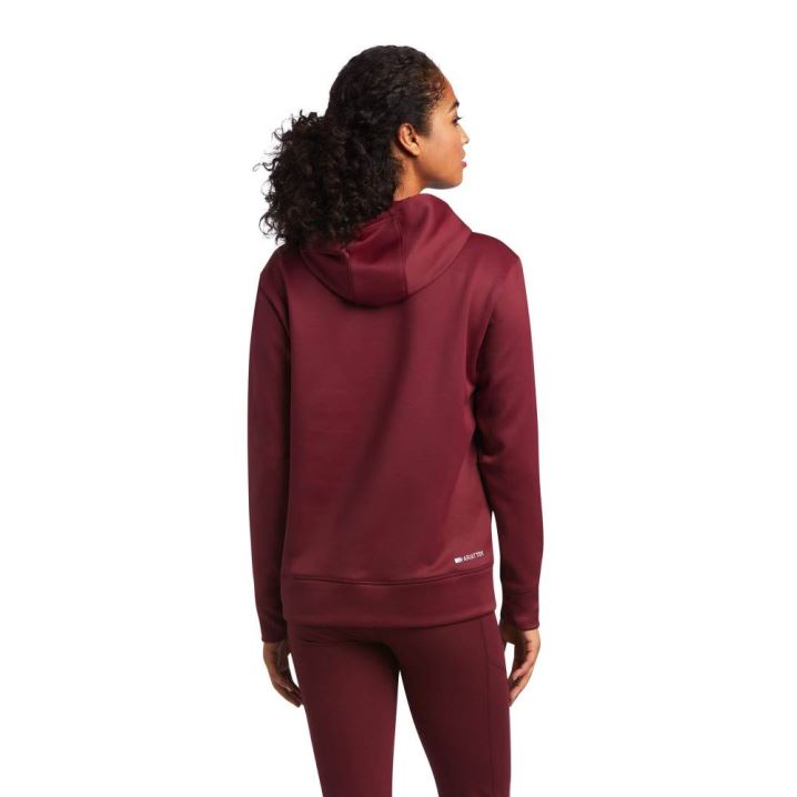 Ariat Ariat TEK Hoodie Zinfandel | TzqZT7ft