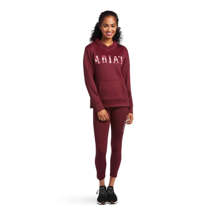 Ariat Ariat TEK Hoodie Zinfandel | TzqZT7ft