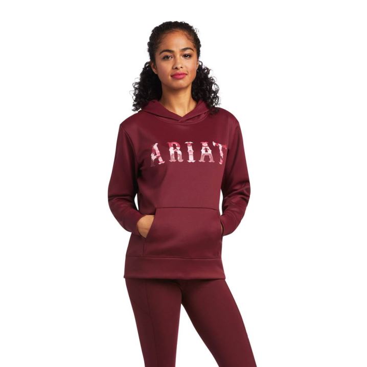 Ariat Ariat TEK Hoodie Zinfandel | TzqZT7ft