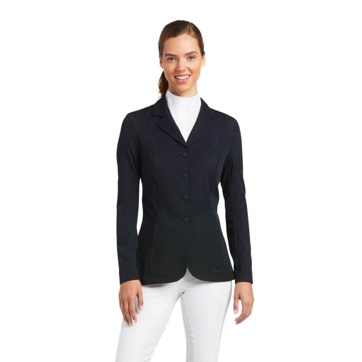 Ariat Artico Exhale Show Coat Navy | LoWAVHET