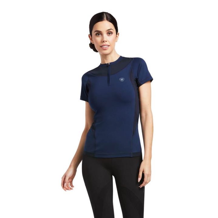 Ariat Ascent Crew Baselayer Navy | 6MEYcn9D